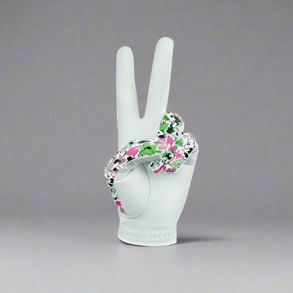 Motif Collection | Womens Floral Golf Glove