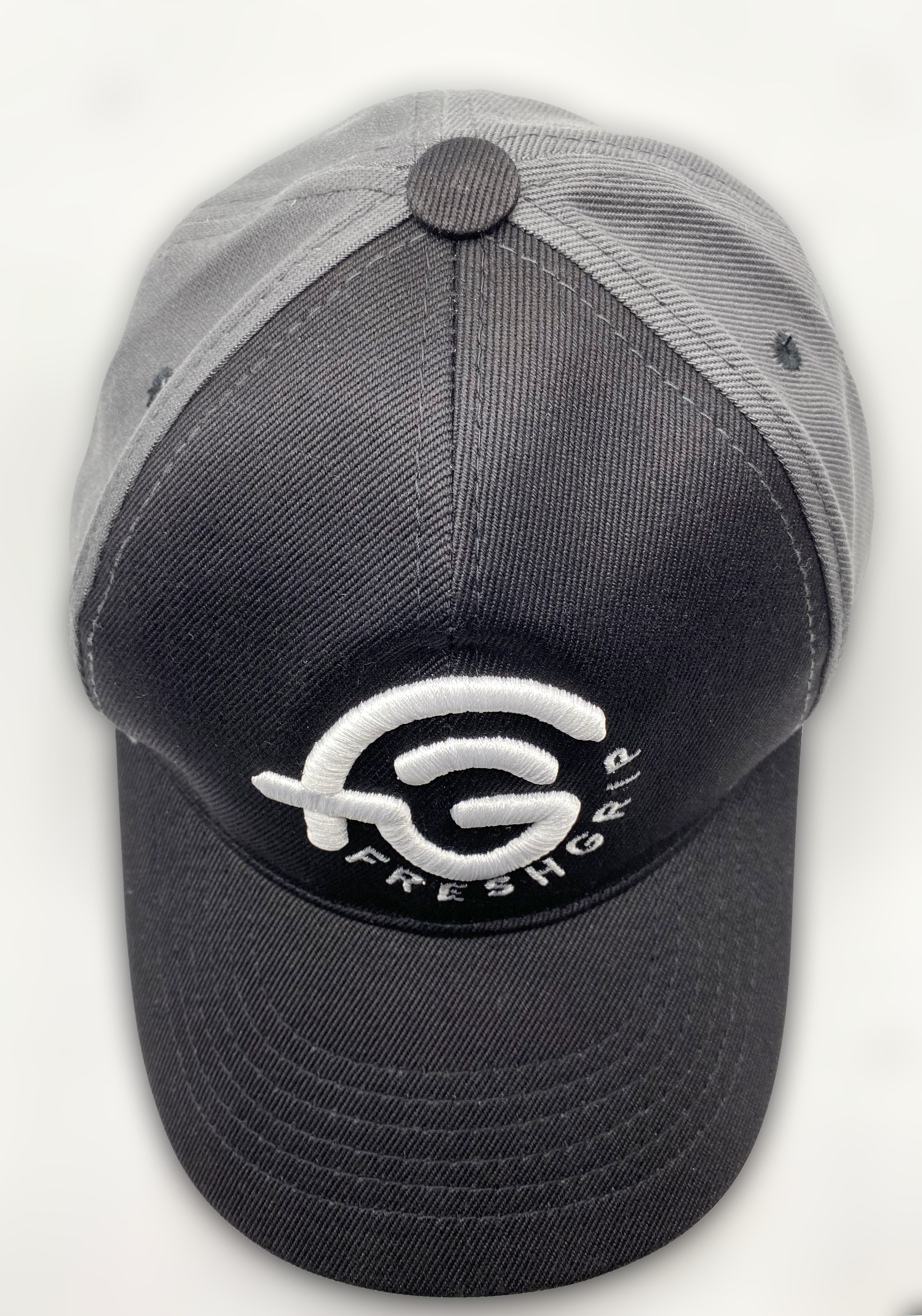 Classic black and grey sports cap for the golf course