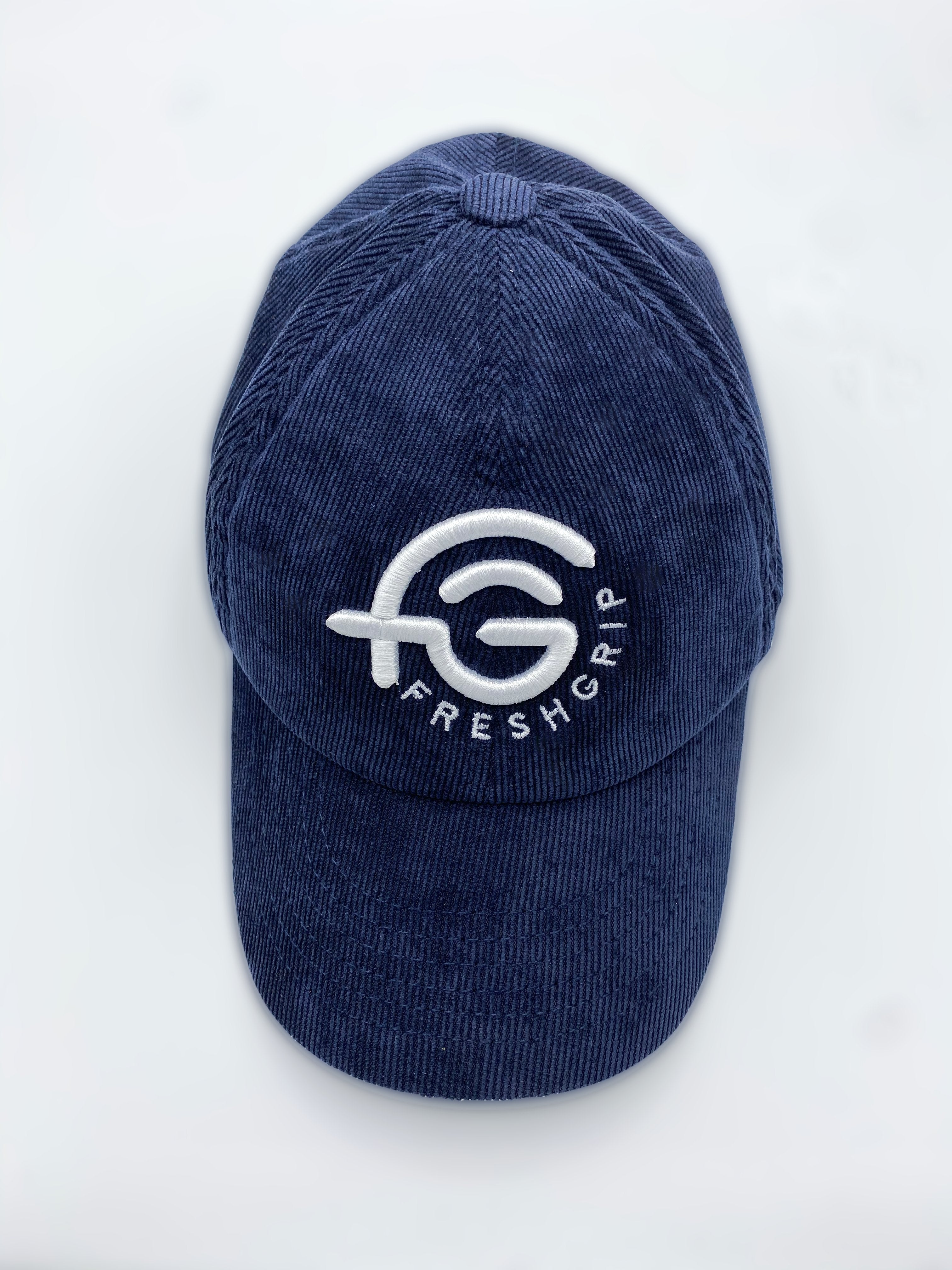 Blue dad hat, perfect for on and off the golf course