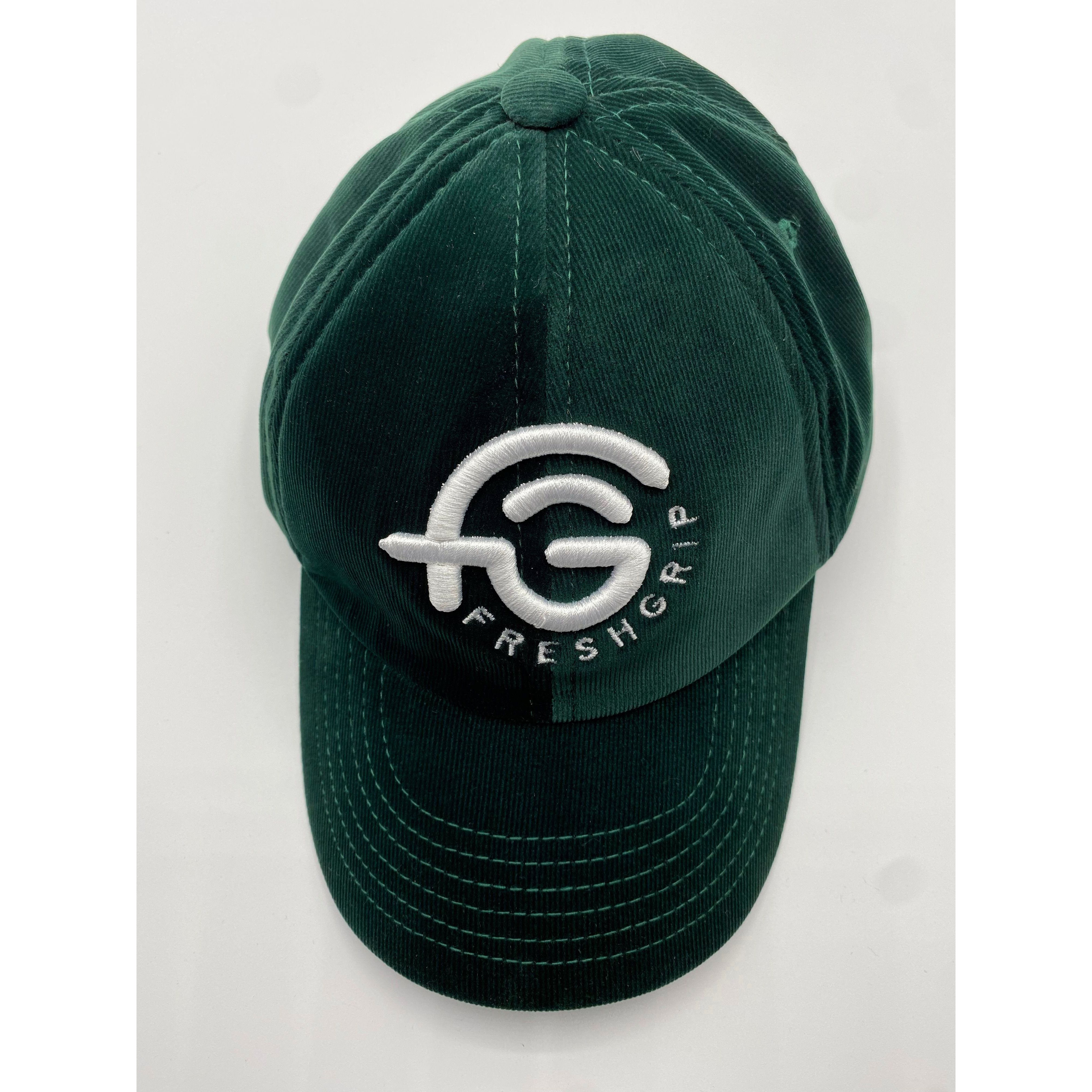 Fairway Green Corduroy Dad Hat Hat FreshGrip 
