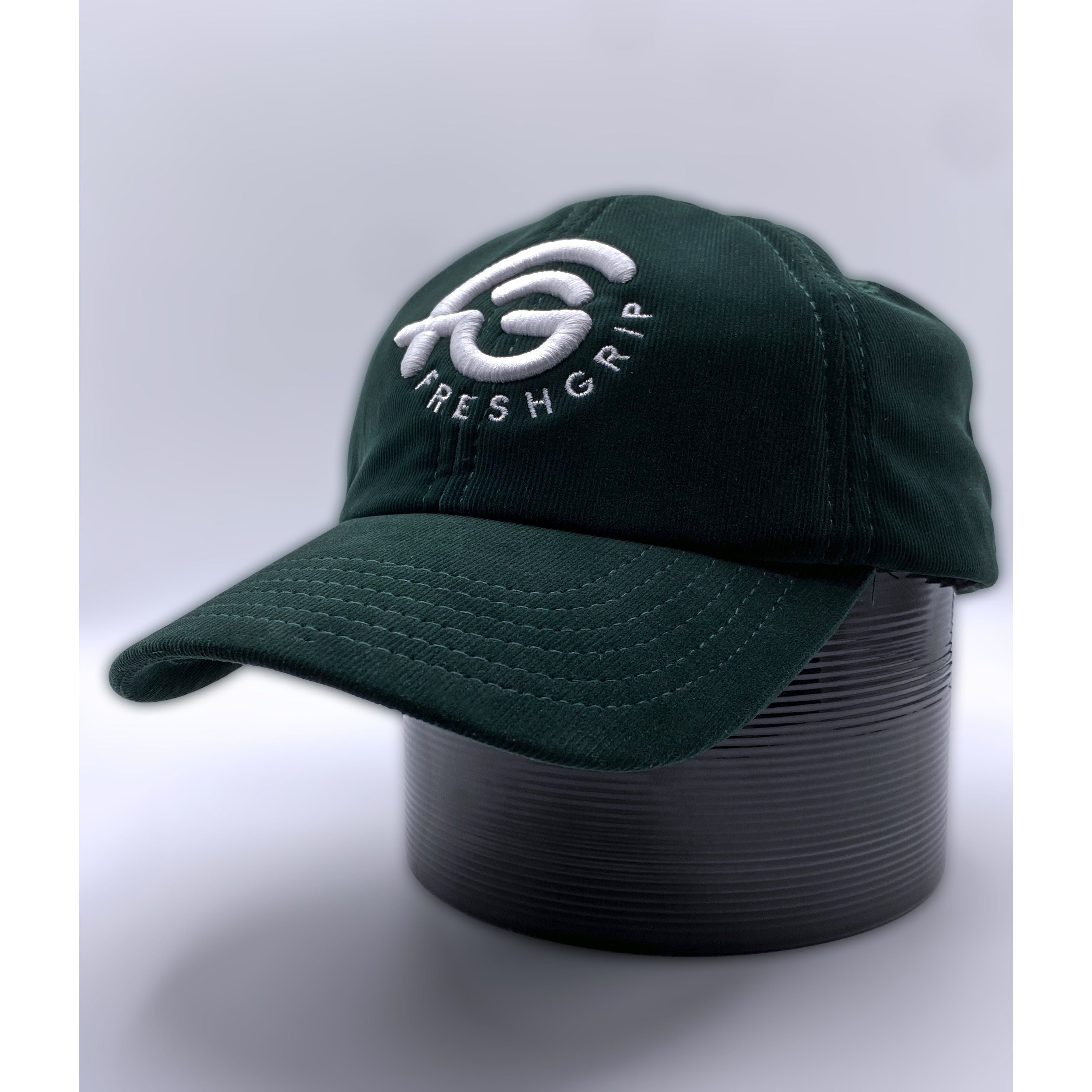 Fairway Green Corduroy Dad Hat Hat FreshGrip 