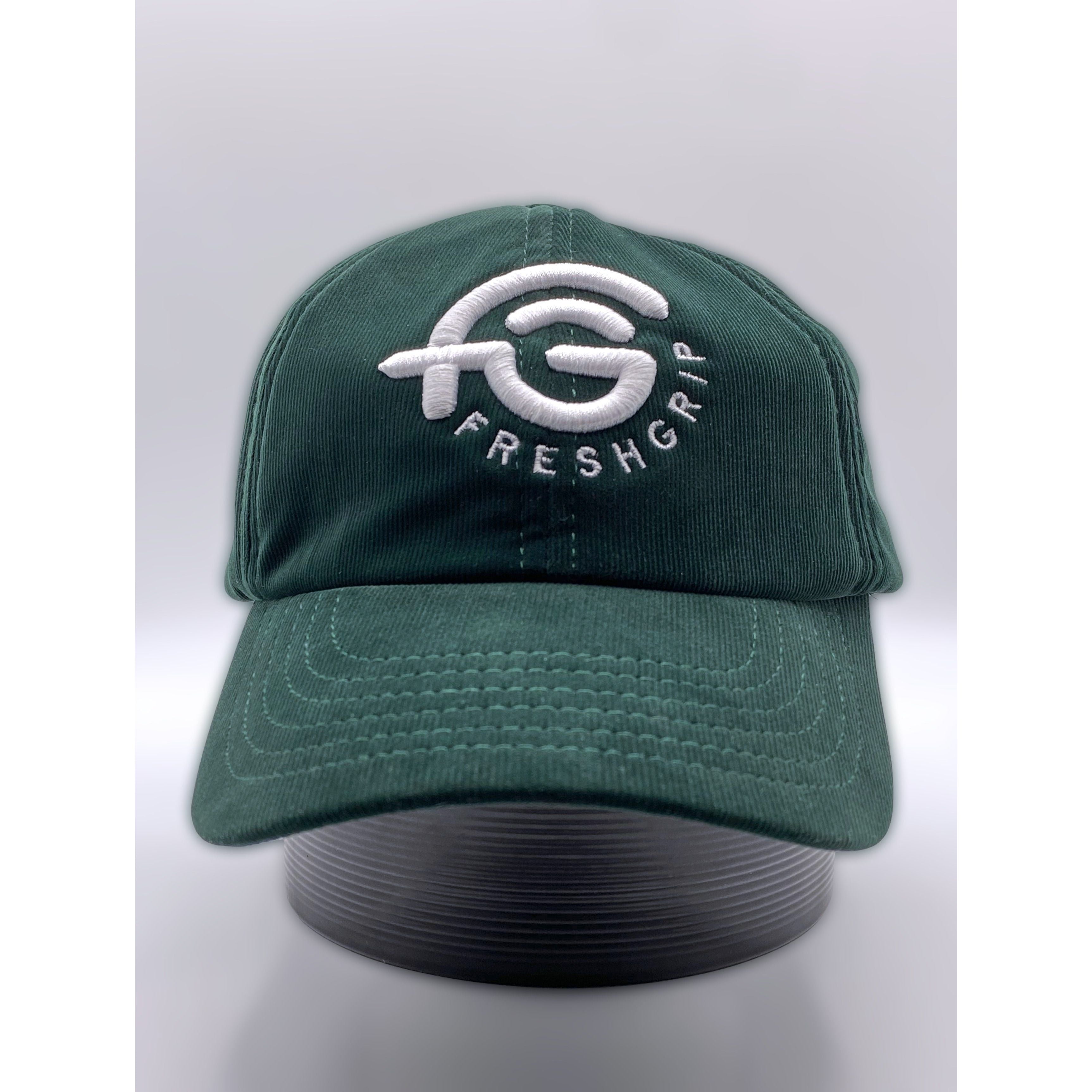 Fairway Green Corduroy Dad Hat Hat FreshGrip 